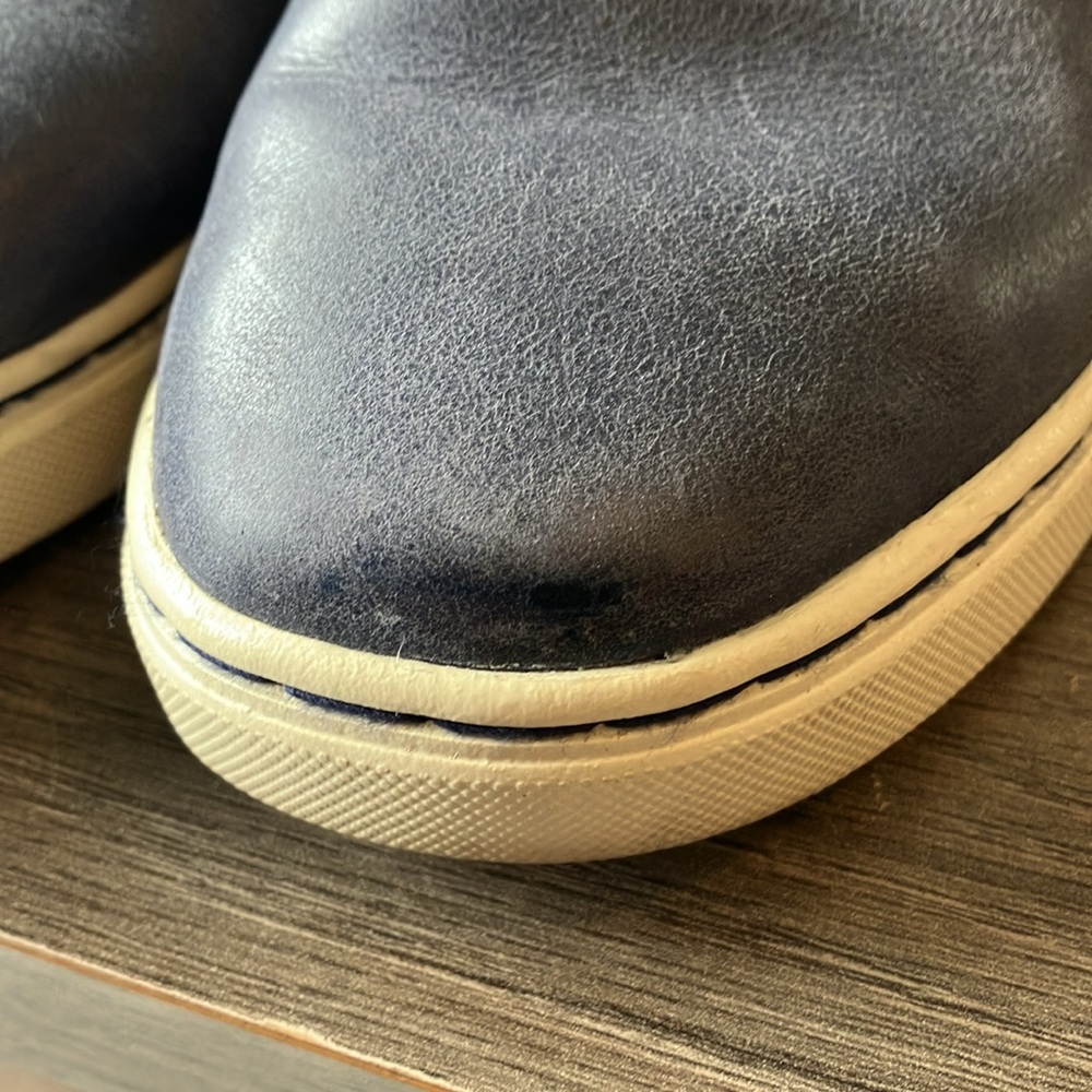 UGG FIERCE leather blue slip on - Picture 8 of 8